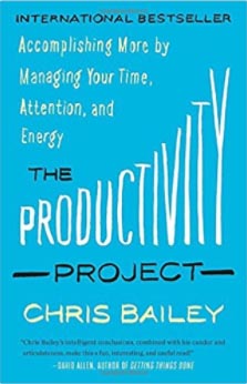 Chris Bailey – The Productivity Project